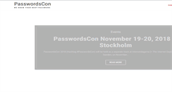 Desktop Screenshot of passwordscon.org